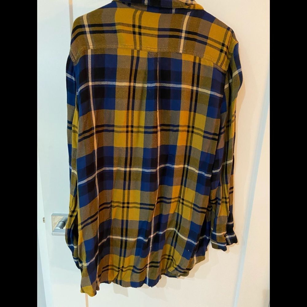 Plaid Button up - Picture 2 of 6